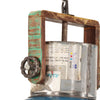 industriel hængelampe 40 cm E27 25 W flerfarvet rund