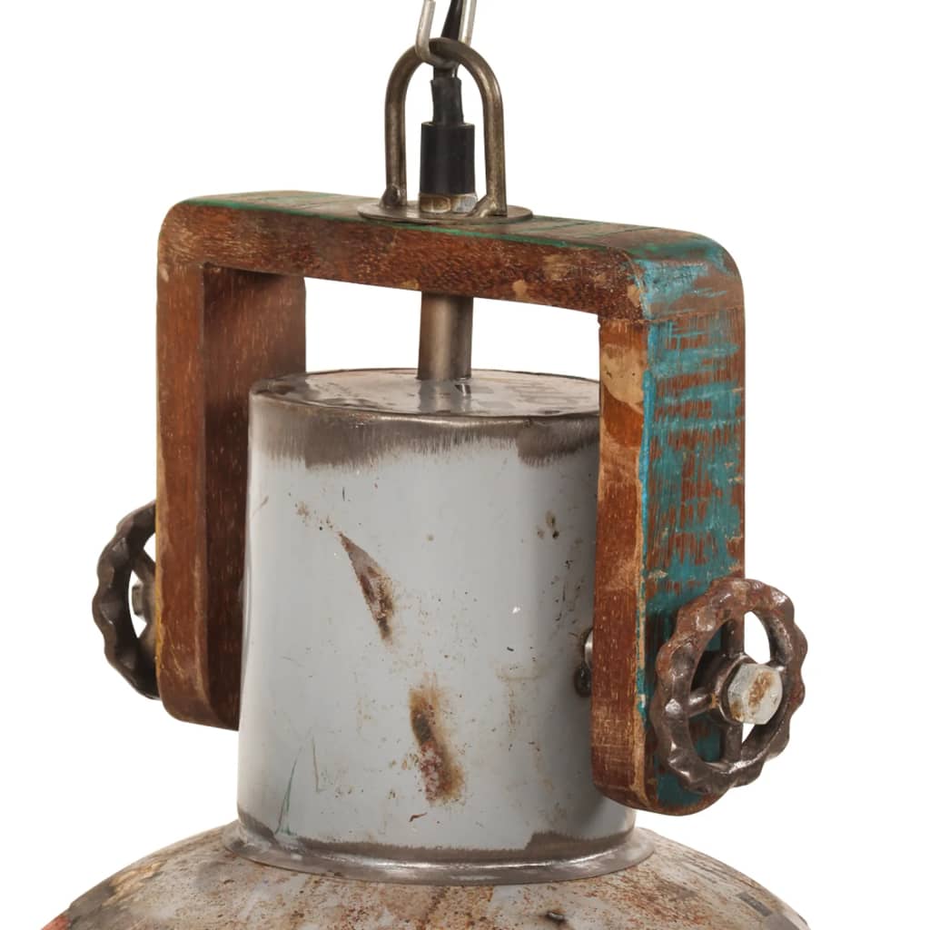 industriel hængelampe 30 cm E27 25 W rund flerfarvet