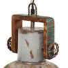 industriel hængelampe 30 cm E27 25 W rund flerfarvet