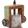industriel hængelampe 19 cm E27 25 W rund flerfarvet