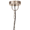 industriel hængelampe 42 cm E27 25 W flerfarvet rund
