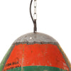 industriel hængelampe 42 cm E27 25 W flerfarvet rund