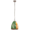 industriel hængelampe 32 cm E27 25 W rund flerfarvet