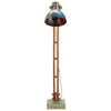 gulvlampe E27 flerfarvet