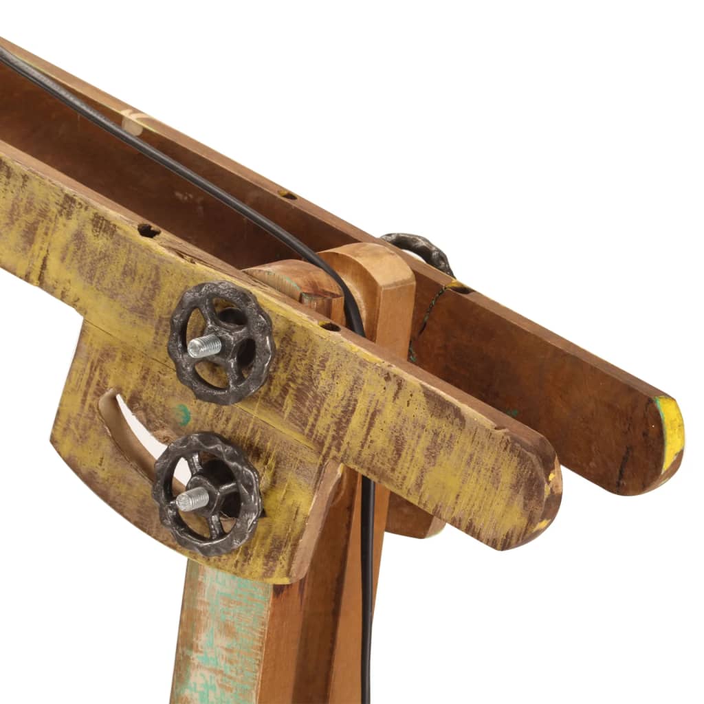gulvlampe E27 flerfarvet