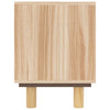 tv-bord 80x30x40 cm massivt fyrretræ og naturlig rattan brun