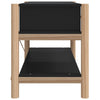 tv-bord 82x38x45 cm konstrueret træ sort