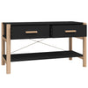 tv-bord 82x38x45 cm konstrueret træ sort