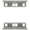 tv-skabe 4 stk. 80x30x30 cm konstrueret træ betongrå