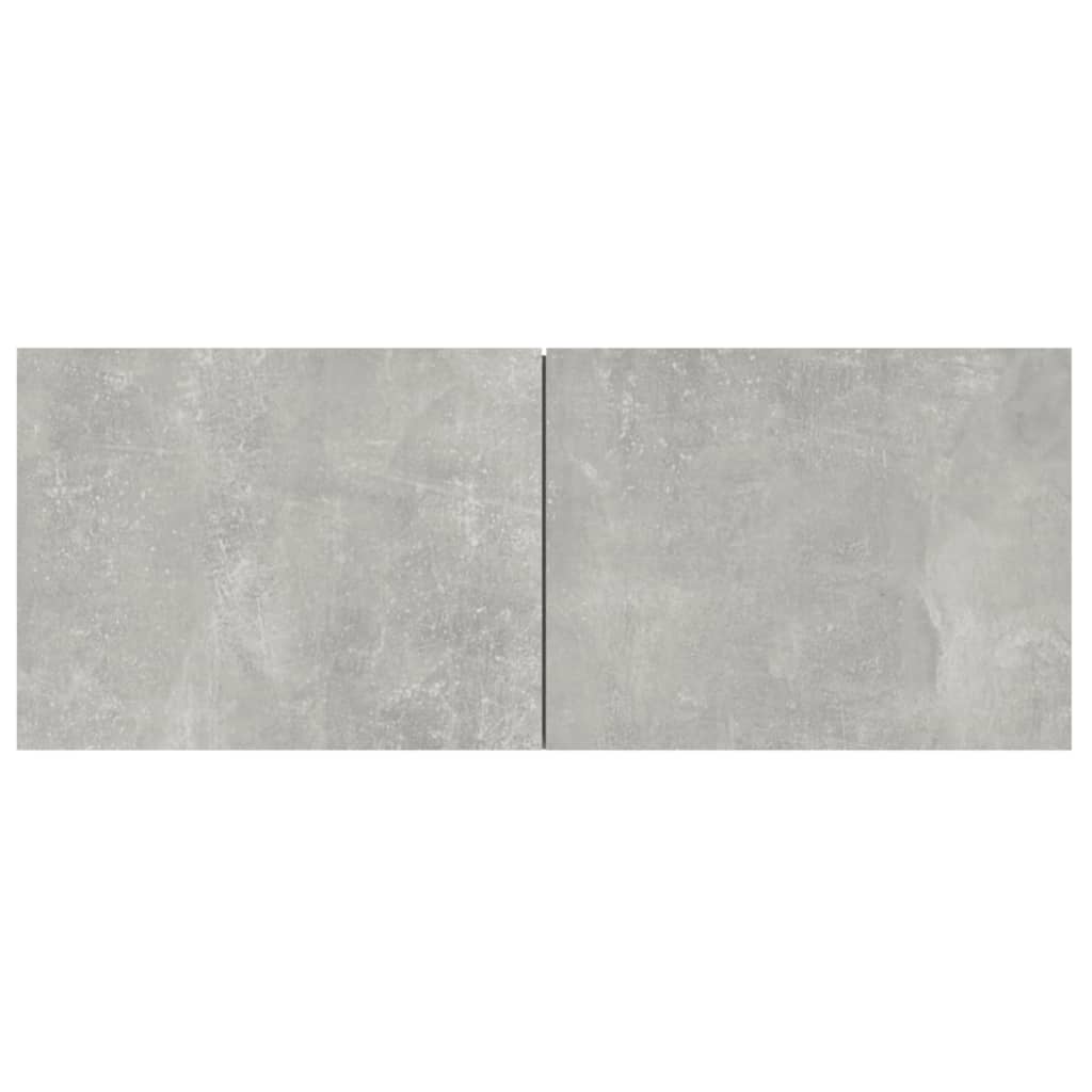 tv-skabe 4 stk. 80x30x30 cm konstrueret træ betongrå