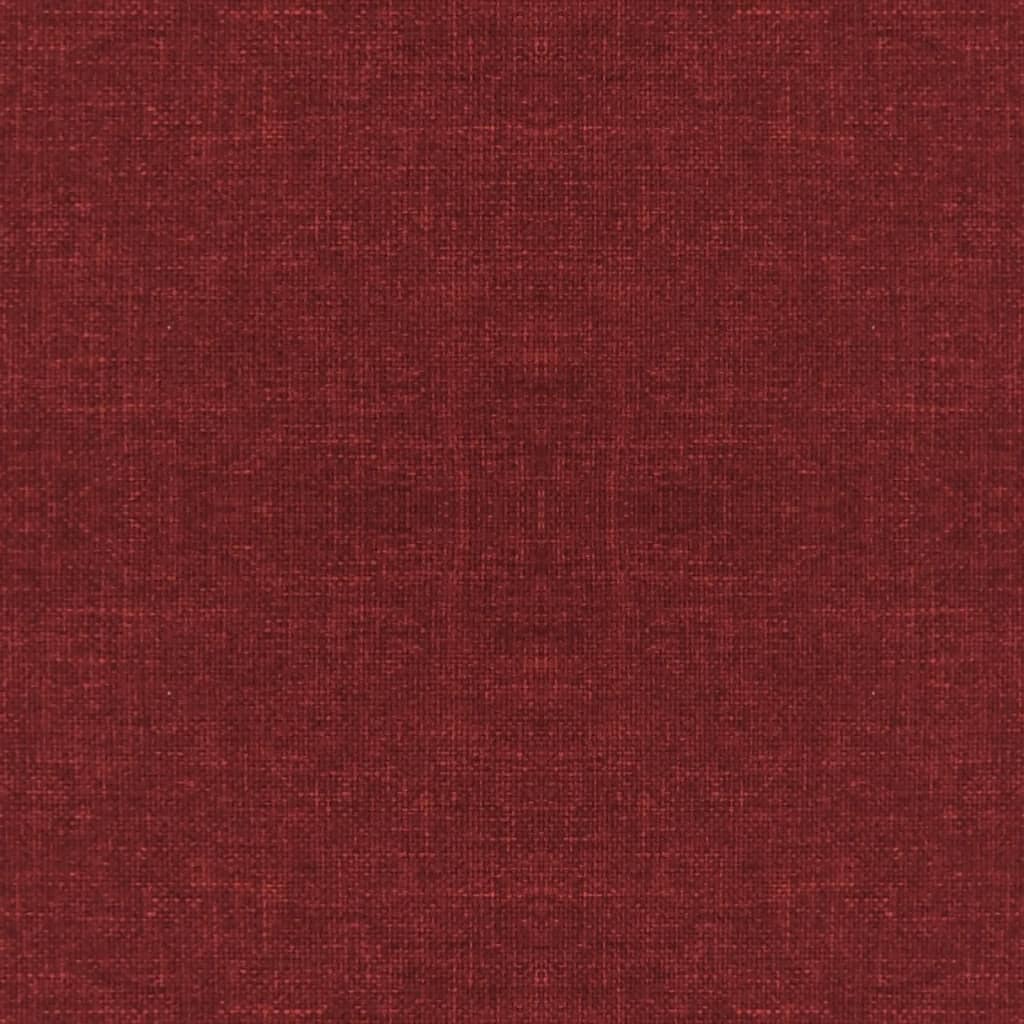 drejelig kontorstol stof vinrød