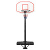 basketballstativ 258-363 cm polyethylen hvid