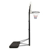 basketballstativ 258-363 cm polyethylen hvid