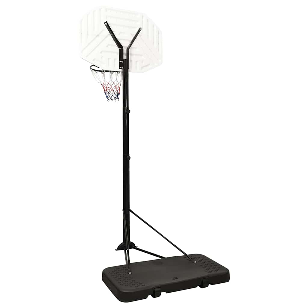 basketballstativ 258-363 cm polyethylen hvid