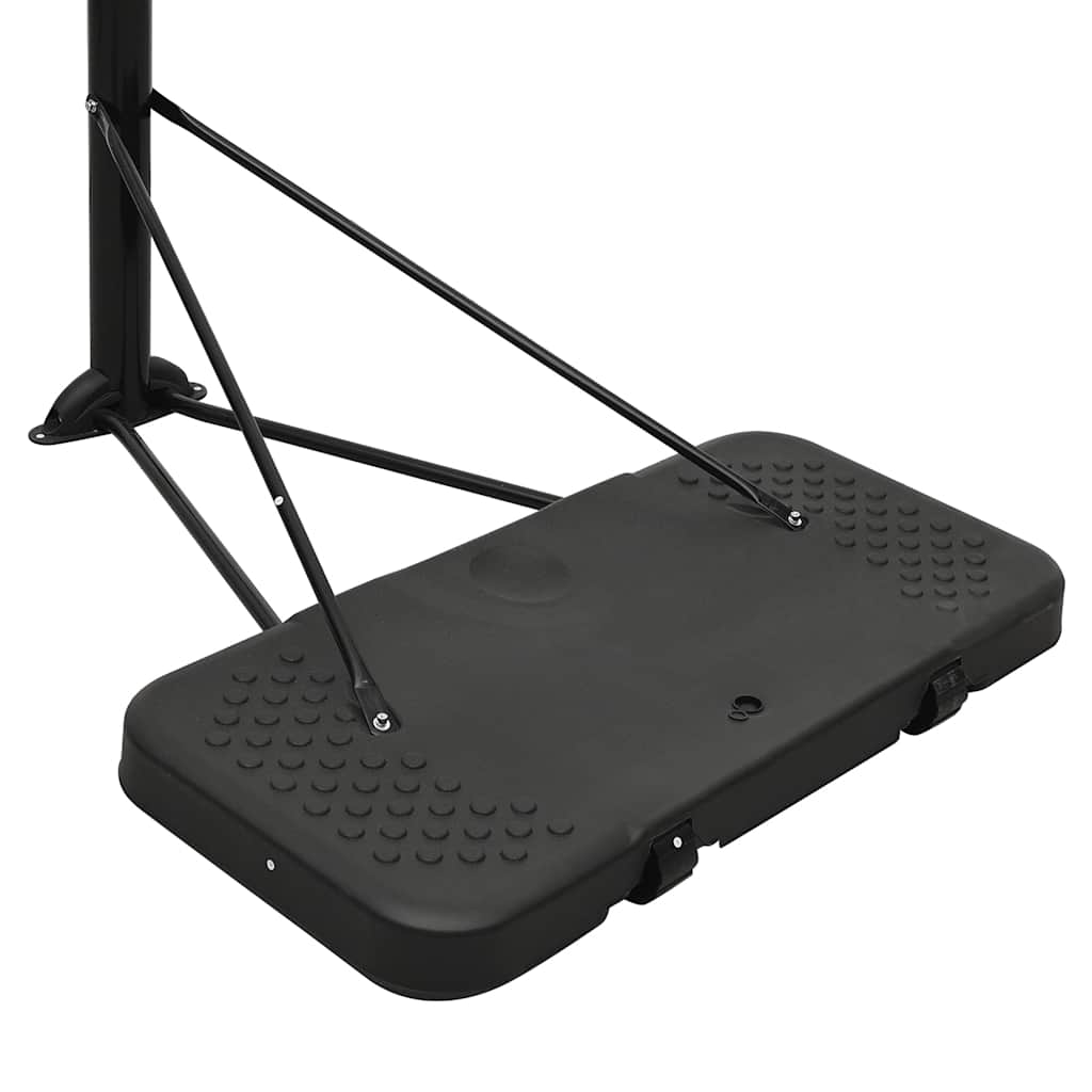 basketballstativ 258-363 cm polyethylen hvid