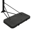 basketballstativ 258-363 cm polyethylen hvid