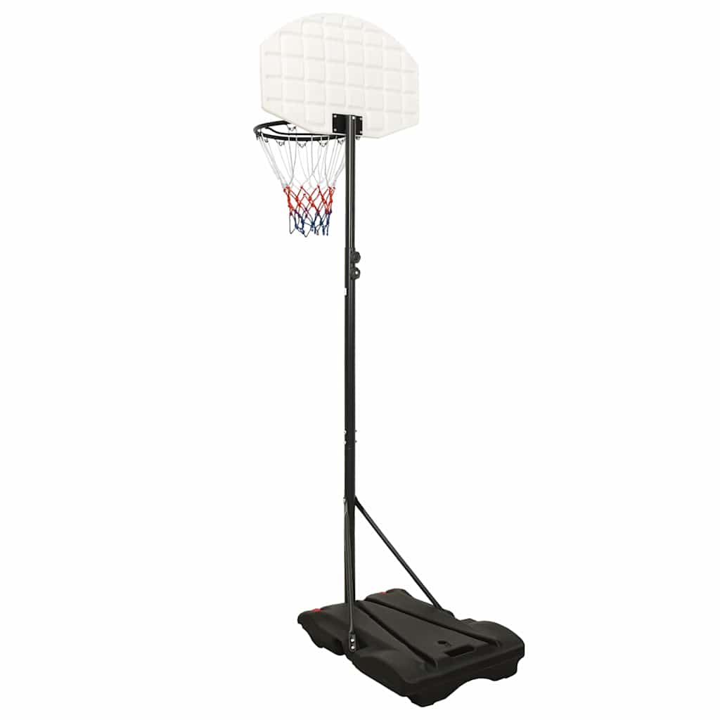 basketballstativ 216-250 cm polyethylen hvid