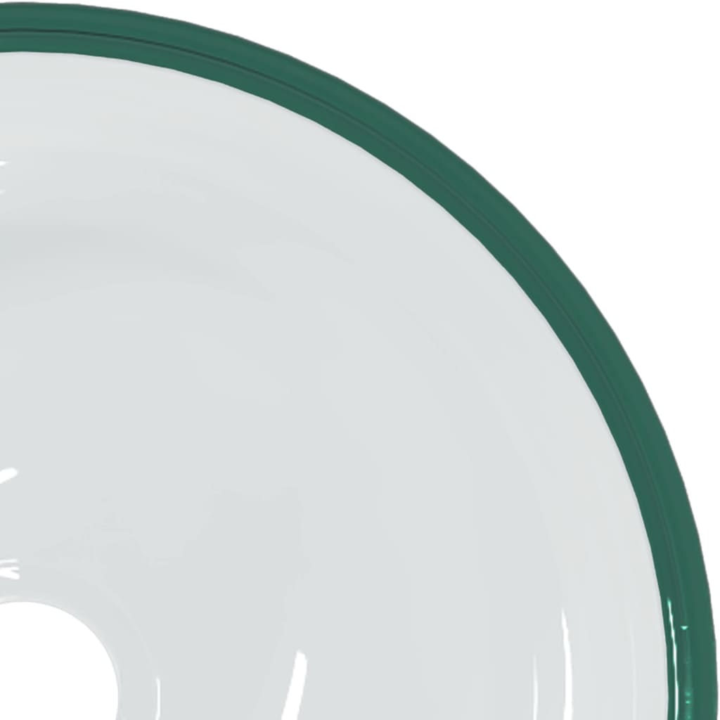 håndvask 30x12 cm hærdet glas transparent