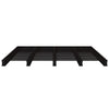palleseng 120x200 cm massivt fyrretræ sort
