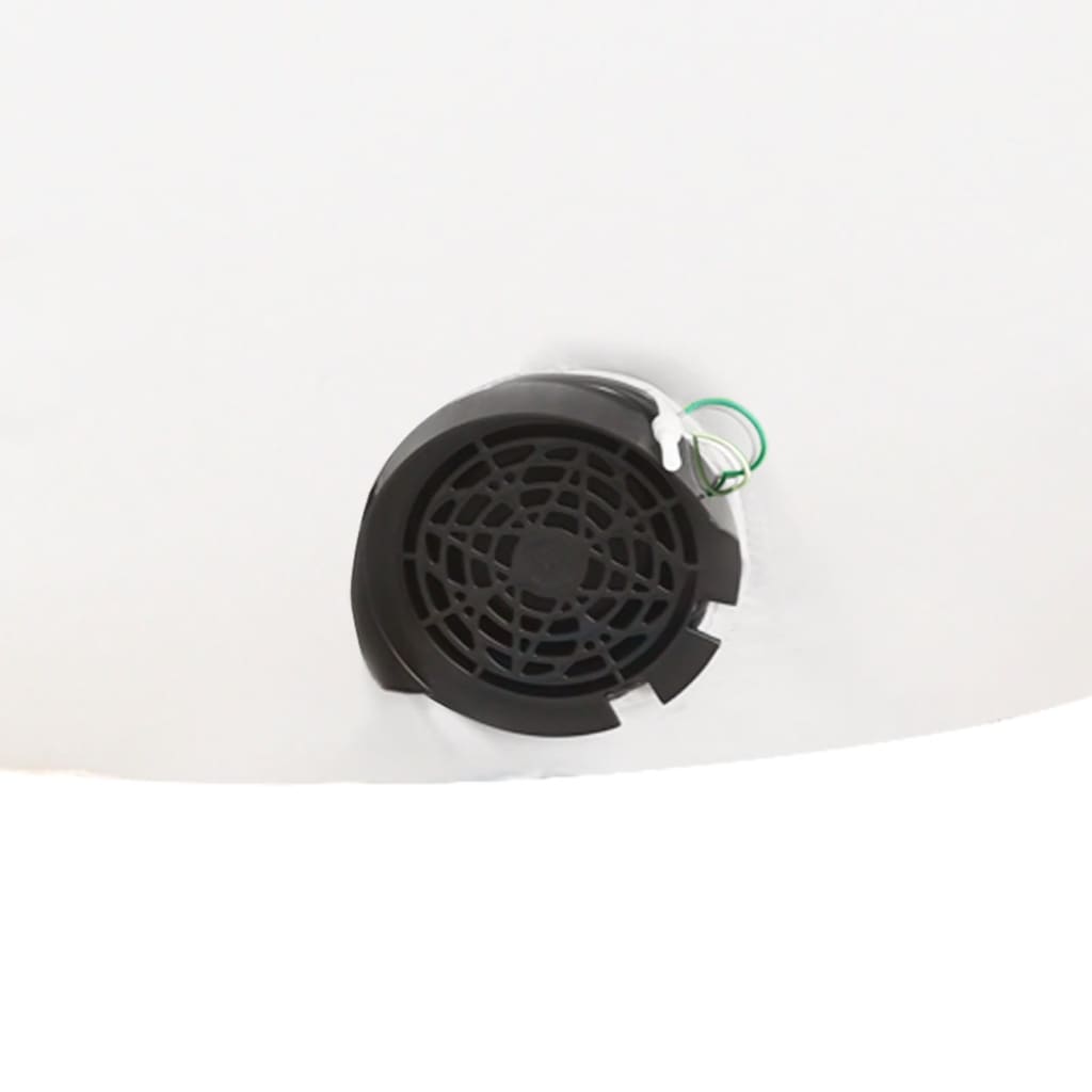 oppustelig snemand med LED'er 370 cm