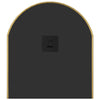 vægspejl 80x35 cm oval guldfarvet
