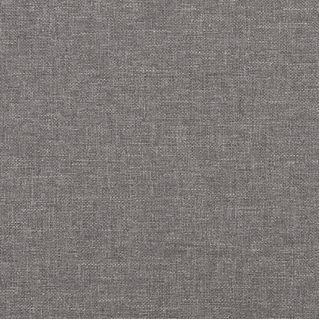 bænk 70x35x41 cm stof lysegrå