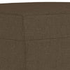 bænk 70x35x41 cm stof brun