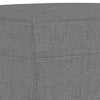 bænk 100x35x41 cm stof mørkegrå