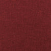 bænk 100x35x41 cm stof vinrød