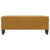 bænk 100x35x41 cm velour brun