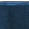 bænk 100x35x41 cm velour blå