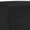 bænk 100x35x41 cm kunstlæder sort