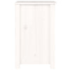 sengeborde 2 stk. 40x35x55 cm massivt fyrretræ hvid
