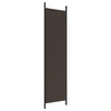 3-panels rumdeler 150x200 cm stof brun