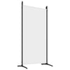 6-panels rumdeler 520x180 cm stof hvid