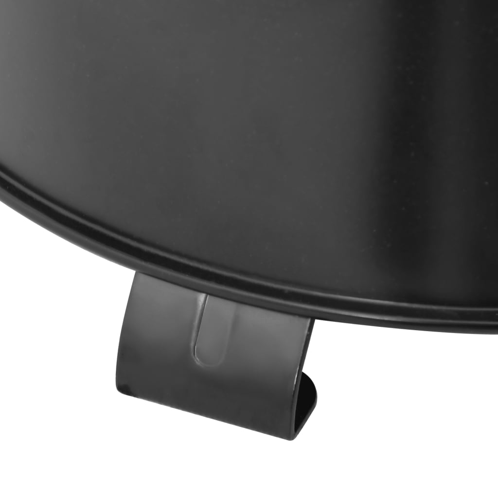 campingovn 36x26x22,5 cm metal sort