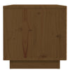 sengebord 40x34x35 cm massivt fyrretræ gyldenbrun