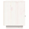 sengeborde 2 stk. 40x34x45 cm massivt fyrretræ hvid