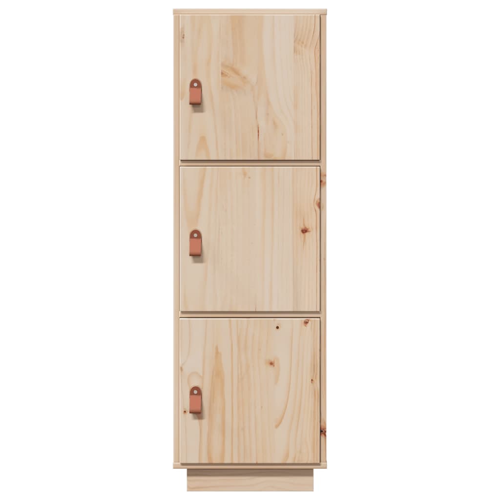 højskab 34x40x108,5 cm massivt fyrretræ