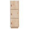 højskab 34x40x108,5 cm massivt fyrretræ