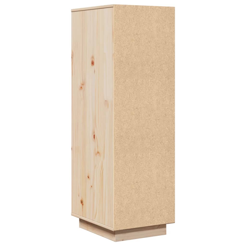 højskab 34x40x108,5 cm massivt fyrretræ