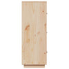 højskab 67x40x108,5 cm massivt fyrretræ