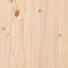 højskab 67x40x108,5 cm massivt fyrretræ