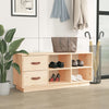 skobænk 100x34x45 cm massivt fyrretræ