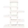plantestativ 85x25x109,5 cm massivt fyrretræ hvid