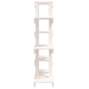 plantestativ 85x25x109,5 cm massivt fyrretræ hvid
