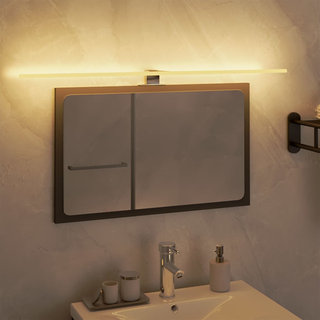 LED-spejllampe 80 cm 7,5 W 3000K varm hvidt lys