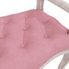 bænk 110x45x60 cm velour lyserød