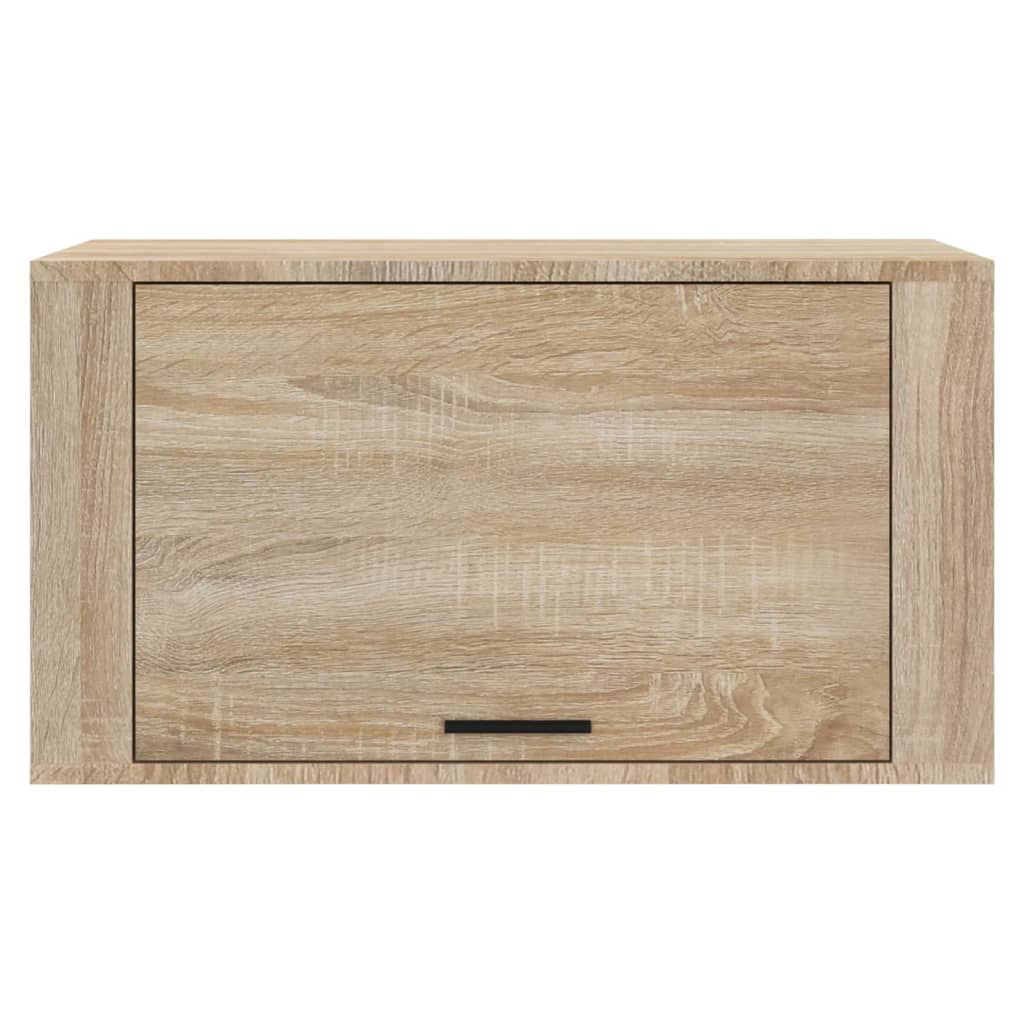 væghængt skoskab 70x35x38 cm konstrueret træ Sonoma-eg