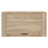 væghængt skoskab 70x35x38 cm konstrueret træ Sonoma-eg